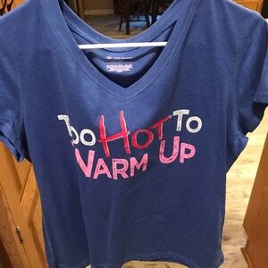 Tex gear blue top size xl new